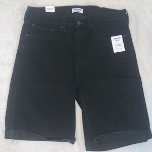 Levi's Black Jean Shorts